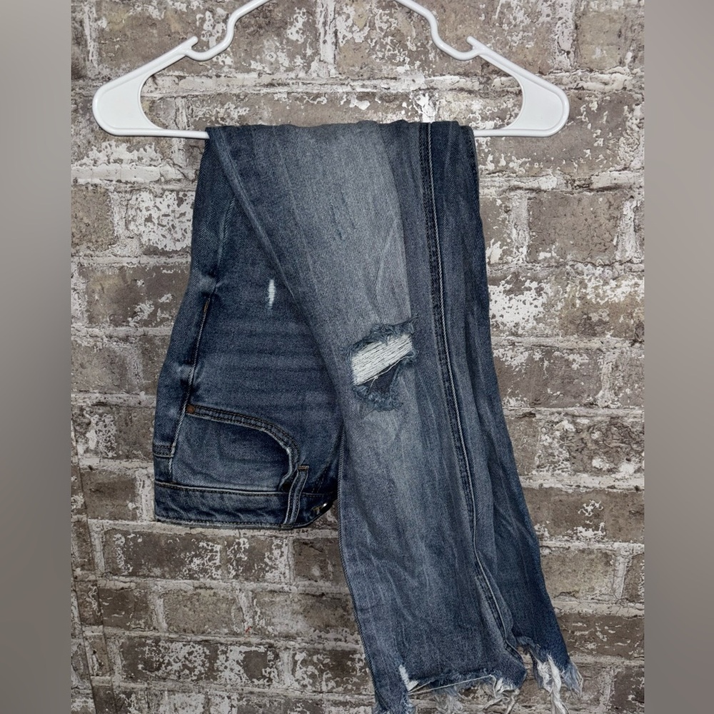 True Craft Men's Straight Jeans in Dark Blue